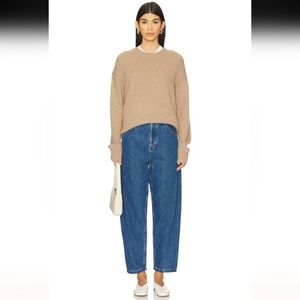 Favorite Daughter Mid Rise Barrel Ankle Jeans